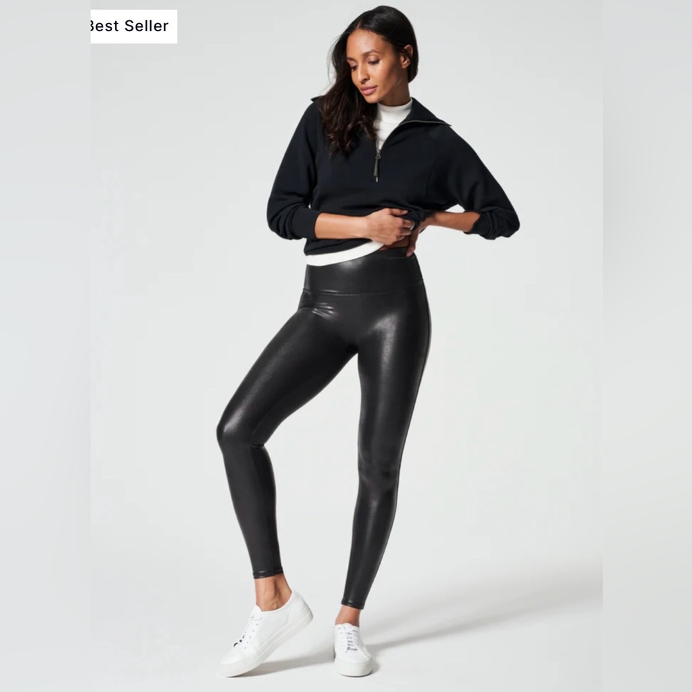 Spanx Faux Leather Leggings